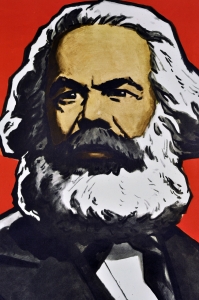 Оригинальный плакат СССР Маркс пролетарии всех стран соединяйтесь