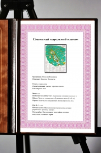 Оригинальный советский плакат панорамный план карта ВДНХ выставка достижений народного хозяйства