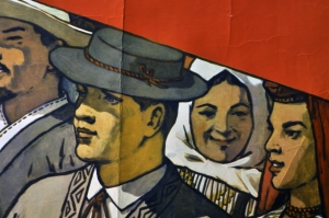Оригинальный плакат СССР союзные республики Ленин художник В Иванов 1963
