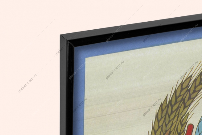 Оригинальный советский плакат местные советы народных депутатов