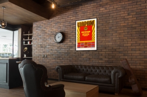 Оригинальный советский плакат конституция основной закон СССР