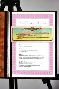 Оригинальный советский плакат воинская дисциплина военная тайна