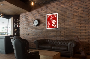 Оригинальный плакат СССР советские люди