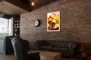 Оригинальный плакат СССР милиция полиция госбезопасность мы людям всю жизнь отдаем без остатка на страже закона на страже порядка