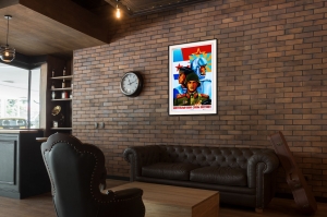 Оригинальный плакат СССР бдительный воин славы достоин госбезопасность гостайна