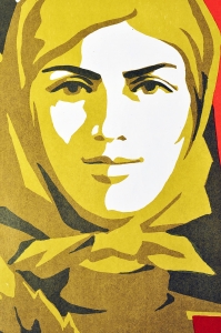 Оригинальный плакат советские женщины