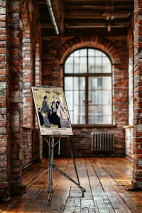 Оригинальный плакат СССР кабинет министров холодная война