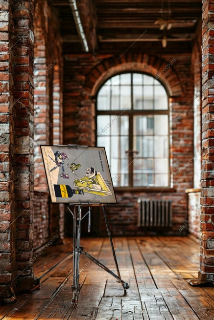 Оригинальный плакат СССР реваншизм Гитлер нацизм фашизм холодная война