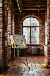 Оригинальный плакат СССР реваншизм Гитлер нацизм фашизм холодная война