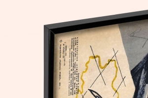 Оригинальный плакат СССР реваншизм Гитлер нацизм фашизм холодная война