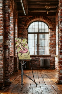 Оригинальный плакат СССР антисоветская пропаганда телевидение западные СМИ холодная война