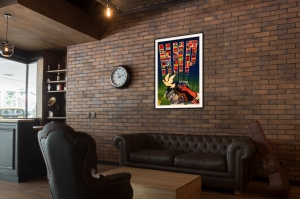 Оригинальный советский плакат Мир