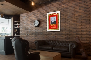 Оригинальный советский плакат Никита Сергеевич Хрущев