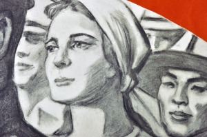 Оригинальный политический плакат СССР холодная война художники И Тоидзе А Тоидзе 1972
