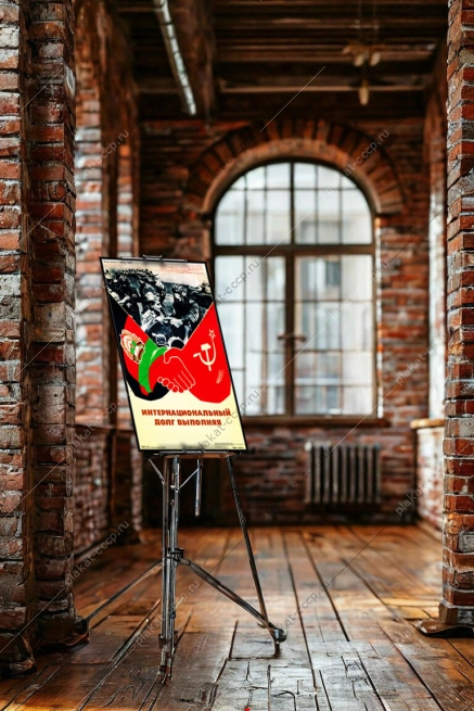 Оригинальный плакат СССР и Афганистан