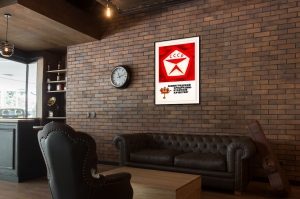 Оригинальный плакат СССР Ленинградской продукции отличное качество знак качества промышленность