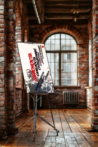 Оригинальный плакат СССР гласность смелость суждений культура дискуссии перестройка