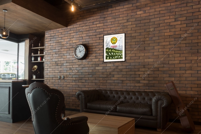 Оригинальный советский плакат несокрушим моральный дух советского воина