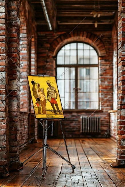 Оригинальный плакат СССР ВУЗ образование химфак