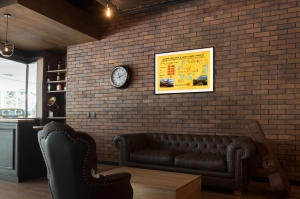 Оригинальный советский плакат развитие транспорта и связи в пятой пятилетке