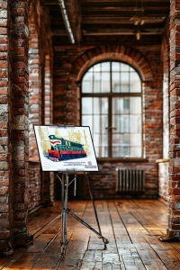 Оригинальный плакат СССР жд железнодорожный транспорт