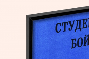 Оригинальный советский плакат студенческие строительные отряды капитальное строительство