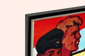 Оригинальный плакат СССР Ватолина молодежь мы партии дети мы дети великой страны