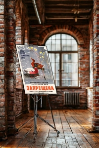 Оригинальный советский плакат весенняя охота на пернатую дичь запрещена боритесь с браконьерством