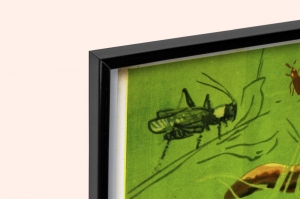 Оригинальный плакат СССР еж зеленый санитар