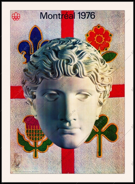 Оригинальный плакат Олимпиада Монреаль 1976
