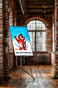 Оригинальный плакат Олимпийские игры летняя олимпиада в Сеуле Южная Корея 1988 год