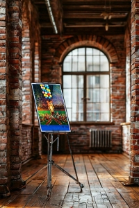 Оригинальный плакат СССР зарытие Олимпиады 1980 олимпийский мишка орг комитет олимпиады