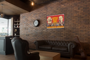 Оригинальный советский плакат коммунизм победит