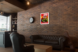 Оригинальный советский плакат СССР съезд КПСС