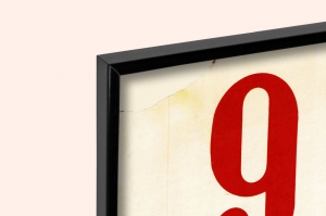 Оригинальный плакат СССР 9 мая ветераны семья