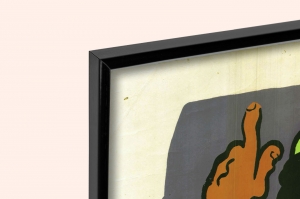 Оригинальный советский плакат бережливость наш закон расточителям заслон бесхозяйственность