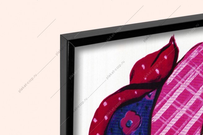 Оригинальный советский плакат СССР вор