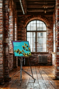 Оригинальный советский плакат СССР с праздником весны