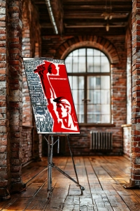 Оригинальный советский плакат день единства