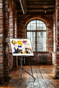 Оригинальный советский плакат Эстонская ССР Эстония