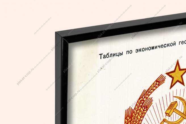 Оригинальный советский плакат Латвийская ССР Латвия