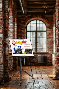 Оригинальный советский плакат Латвийская ССР Латвия