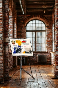 Оригинальный советский плакат Литовская ССР Литва