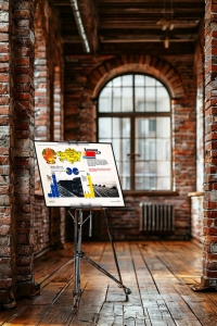 Оригинальный советский плакат Казахская ССР Казахстан