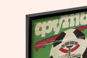 Оригинальный советский плакат Зенит футбол 1987