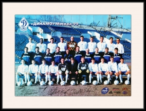 Оригинальный плакат футбольный клуб Динамо Москва