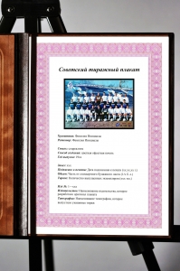 Оригинальный плакат футбольный клуб Динамо Москва