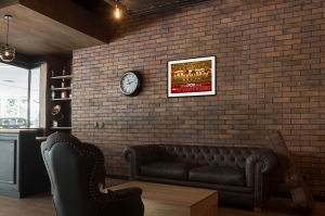 Оригинальный советский плакат Спартак чемпион СССР по футболу 1989 года