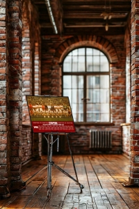 Оригинальный советский плакат Спартак чемпион СССР по футболу 1989 года