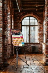 Оригинальный советский плакат хоккейный клуб Спартак хоккей